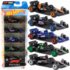 Formuly 1 Hot Wheels päťbalenie – sada 5 kovových modelov pretekárskych áut F1 Formuly 1 Hot Wheels päťbalenie – sada 5 kovových modelov pretekárskych áut F1