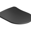Ravak WC sedátko Uni Chrome Flat, černá čierna X01795 | cena za ks Ravak WC sedátko Uni Chrome Flat, černá čierna X01795 | cena za ks