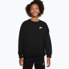 Detská mikina Nike Sportswear Club Fleece university black/white Detská mikina Nike Sportswear Club Fleece university black/white