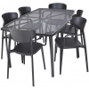 ROJAPLAST Set záhradného nábytku ZWMT-24 záhradný stôl 1 + 6 záhradných stoličiek MARE ARMCHAIR ROJAPLAST Set záhradného nábytku ZWMT-24 záhradný stôl 1 + 6 záhradných stoličiek MARE ARMCHAIR