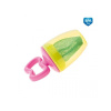 Detská kŕmiaca sieťka na ovocie, green/pink Detská kŕmiaca sieťka na ovocie, green/pink