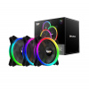 Sada počítačových ventilátorov Darkflash DR12 Pro ARGB 3v1 120x120 (čierna) DR12 PRO 3in1 Sada počítačových ventilátorov Darkflash DR12 Pro ARGB 3v1 120x120 (čierna) DR12 PRO 3in1