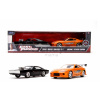Autíčka Toyota Supra a Dodge Charger 1970 Fast & Furious Twin Pack Jada kovové s otvárateľnými dverami dĺžka 12 cm 1:32 Autíčka Toyota Supra a Dodge Charger 1970 Fast & Furious Twin Pack Jada kovové s otvárateľnými dverami dĺžka 12 cm 1:32