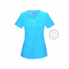 Blúza pre lekárky INFINITY - tyrkysová 2XL Blúza pre lekárky INFINITY - tyrkysová 2XL