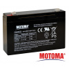 Batéria olovená 6V/ 12Ah MOTOMA bezúdržbový akumulátor Batéria olovená 6V/ 12Ah MOTOMA bezúdržbový akumulátor