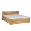 Drewmax Postel LK212 BOX Dub medový 180x200 Drewmax Postel LK212 BOX Dub medový 180x200