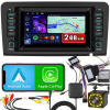 Rádio do auta MERCEDES ML W164 GL X164 CarPlay Android 15 WiFi GPS 2GB RAM BT Rádio do auta MERCEDES ML W164 GL X164 CarPlay Android 15 WiFi GPS 2GB RAM BT