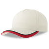 Atlantis Headwear Kšiltovka Kid Star-S, 5 panelová, dětská COT33024990399-white/red UNI Bílá/červená Atlantis Headwear Kšiltovka Kid Star-S, 5 panelová, dětská COT33024990399-white/red UNI Bílá/červená