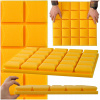 Zvukovoizolačná pena akustická rohož vypuklá kocka 5cm žltá 50x50x5cm Zvukovoizolačná pena akustická rohož vypuklá kocka 5cm žltá 50x50x5cm