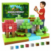 MAGNETICKÉ STAVEBNICE 200 Dielov KONŠTRUKČNÉ KOCKY PIXELOVÉ BLOKY ŠTVORCE MAGNETICKÉ STAVEBNICE 200 Dielov KONŠTRUKČNÉ KOCKY PIXELOVÉ BLOKY ŠTVORCE