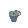 THE COTTON CLOUD SILIKÓNOVÝ SNACK - HRNČEK COTTON CLOUD SMOKEY BLUE THE COTTON CLOUD SILIKÓNOVÝ SNACK - HRNČEK COTTON CLOUD SMOKEY BLUE