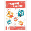 Krpa Farebný papier A4 8 listov Krpa Farebný papier A4 8 listov