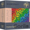 TREFL Wood Craft Origin Duhoví motýli 501 dielov TREFL Wood Craft Origin Duhoví motýli 501 dielov