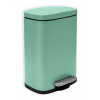Siko Spirella pedálový odpadkový koš AKIRA matná zelená ocel 5 L 10.19838 Siko Spirella pedálový odpadkový koš AKIRA matná zelená ocel 5 L 10.19838