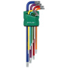 Stalco Sada kľúčov torx s otvorom extra dlhé S2 46386 Stalco Sada kľúčov torx s otvorom extra dlhé S2 46386