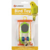 Hračka vták plast bidielko+zrkadlo+zvonček Flamingo Hračka vták plast bidielko+zrkadlo+zvonček Flamingo