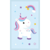 FARO Detský uterák Jednorožec dúha Bavlna - Froté, 50/30 cm FARO Detský uterák Jednorožec dúha Bavlna - Froté, 50/30 cm