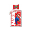 Obojstranné bavlnené obliečky Halantex SUPER MARIO, 140/200+70/90, SMM-001BL Obojstranné bavlnené obliečky Halantex SUPER MARIO, 140/200+70/90, SMM-001BL