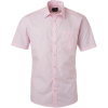 James & Nicholson Košile JN 680, popelínová, krátký rukáv COT02068004005-light pink 2XL Růžová světlá James & Nicholson Košile JN 680, popelínová, krátký rukáv COT02068004005-light pink 2XL Růžová světlá