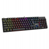 Mechanická herná klávesnica C-TECH Morpheus (GKB-11), casual gaming, CZ/SK, červené spínače, RGB podsvietenie, USB (GKB-11)