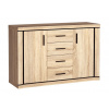 Casarredo Komoda DALLAS D-5 barva dub sonoma Casarredo Komoda DALLAS D-5 barva dub sonoma