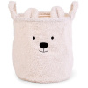 Childhome Kôš Teddy Off White 30x30x30cm Childhome Kôš Teddy Off White 30x30x30cm