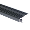 Profil LED Al, 53x23mm CC32 schodiskový čierny (33) Profil LED Al, 53x23mm CC32 schodiskový čierny (33)