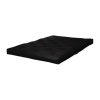 Čierny stredne tvrdý futónový matrac 120x200 cm Comfort Black – Karup Design Čierny stredne tvrdý futónový matrac 120x200 cm Comfort Black – Karup Design