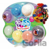PlayFoam Plastelína guličková s doplnkami 7 farieb na karte 34x28x4cm PlayFoam Plastelína guličková s doplnkami 7 farieb na karte 34x28x4cm