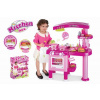 Hrací set Dětská kuchyňka velká s příslušenstvím růžová 008-82 Hrací set Dětská kuchyňka velká s příslušenstvím růžová 008-82