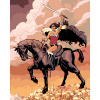 ZUTY Maľovanie podľa čísel - WONDER WOMAN NA KONI Rámovanie: bez rámu a bez vypnutia plátna, Rozmer: 40x50 cm ZUTY Maľovanie podľa čísel - WONDER WOMAN NA KONI Rámovanie: bez rámu a bez vypnutia plátna, Rozmer: 40x50 cm