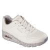 Skechers UNO Stand On Air Trainers Womens White/Leo Sole 8 (41) Skechers UNO Stand On Air Trainers Womens White/Leo Sole 8 (41)