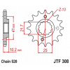 JT Sprockets JTF 308-16 JT Sprockets JTF 308-16