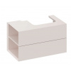 Ravak SD Lite 80 L/P skříňka pod umyvadlo SD Lite 80 L skříňka pod umyvadlo Alabaster Pink X000001878 Ravak SD Lite 80 L/P skříňka pod umyvadlo SD Lite 80 L skříňka pod umyvadlo Alabaster Pink X000001878