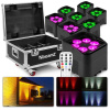 BeamZ BBP96S - Sada 8 akumulátorových uplightov s 12W LED a FCC9 flightcase BeamZ BBP96S - Sada 8 akumulátorových uplightov s 12W LED a FCC9 flightcase