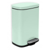 Siko Spirella pedálový odpadkový koš AKIRA matná ledově zelená ocel 5 L 10.20813 Siko Spirella pedálový odpadkový koš AKIRA matná ledově zelená ocel 5 L 10.20813