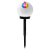 LUMILED LED solárna záhradná lampa ATRIS Driven White Ball 10cm RGB LUMILED LED solárna záhradná lampa ATRIS Driven White Ball 10cm RGB