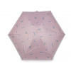 Dámsky mini skladací dáždnik tulipány pudrová 1ks Dámsky mini skladací dáždnik tulipány pudrová 1ks