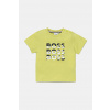 Detské bavlnené tričko BOSS J52113.86.94 zelená 86 Detské bavlnené tričko BOSS J52113.86.94 zelená 86