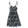 SANTA CRUZ šaty - Patchwork Dress Black Patchwork (BLACK PATCHWORK) veľkosť: 8