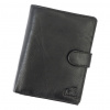 Pánska kožená peňaženka Money Kepper CC 5703B čierna 10,5 x 13 x 3 cm Pánska kožená peňaženka Money Kepper CC 5703B čierna 10,5 x 13 x 3 cm