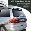 Zadní spoiler kšilt nad okno VW Sharan -- rok výroby 09/1995-2000 Zadní spoiler kšilt nad okno VW Sharan -- rok výroby 09/1995-2000