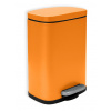 Siko Spirella pedálový odpadkový koš AKIRA matná oranžová ocel 5 L 10.20819 Siko Spirella pedálový odpadkový koš AKIRA matná oranžová ocel 5 L 10.20819