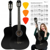 V-TONE BCG BK klasická gitara 4/4 čierna pre výučbu V-TONE BCG BK klasická gitara 4/4 čierna pre výučbu