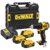 DeWALT DCD708P3T Aku Bezuhlíková vŕtačka 65Nm/18V/3x5Ah batéria+kufor Tstak DCD708P3T DeWALT DCD708P3T Aku Bezuhlíková vŕtačka 65Nm/18V/3x5Ah batéria+kufor Tstak DCD708P3T