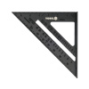 VOREL Pravouhlé nožné pravítko 250 x 180 mm hliník VOREL Pravouhlé nožné pravítko 250 x 180 mm hliník