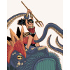 ZUTY Maľovanie podľa čísel - WONDER WOMAN A PRÍŠERA Rámovanie: vypnuté plátno na rám, Rozmer: 40x50 cm ZUTY Maľovanie podľa čísel - WONDER WOMAN A PRÍŠERA Rámovanie: vypnuté plátno na rám, Rozmer: 40x50 cm