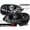 Predné svetlá Volkswagen Golf 5, 2003-2009, LED Daylight, čierne black, XENON D2S + RL Predné svetlá Volkswagen Golf 5, 2003-2009, LED Daylight, čierne black, XENON D2S + RL