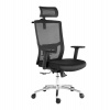 Ergonomická kancelářská židle ERGODO AVILA - černá síťovina / nosnost 150 kg Ergonomická kancelářská židle ERGODO AVILA - černá síťovina / nosnost 150 kg