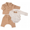 Teplaková súprava - 86 béžový detský oblek (Krstový oblek 86) Teplaková súprava - 86 béžový detský oblek (Krstový oblek 86)